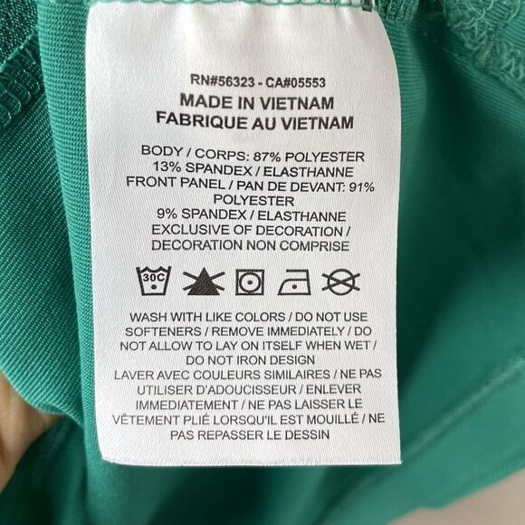 NIKE Shirt Mens XL Dri-Fit Green Performance Polo Standard-Fit Golf - Picture 7 of 7